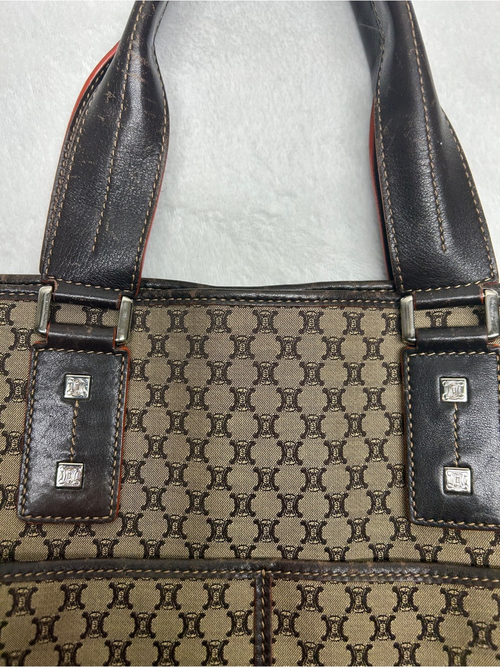 Celine Macadam Canvas Tote Bag - Picture 2 of 15